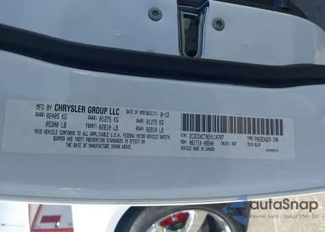 2014 Dodge Charger R/T Plus из США, поврежденный, VIN 2C3CDXCT8EH114707